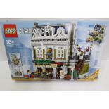 LEGO - A boxed Lego Creator set #10243 ' Parisian Restaurant'.