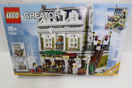 LEGO - A boxed Lego Creator set #10243 ' Parisian Restaurant'.