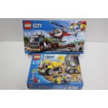 LEGO - Two boxed Lego City sets.