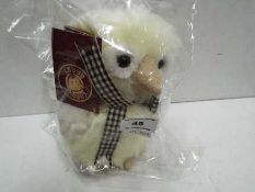 Charlie Bears - Chick. Factory sealed with tag inside. 18cm high.