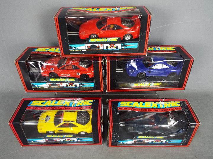 Scalextric - 2 x vintage Triumph TR7 slot cars # C281, # C282.