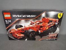 LEGO - A boxed Lego Racers #8157 'Ferrari F1 1:9'.
