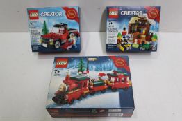 LEGO - Three boxed Lego Limited Edition sets.