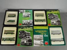 EFE - Four boxed sets of 1:76 scale model buses.