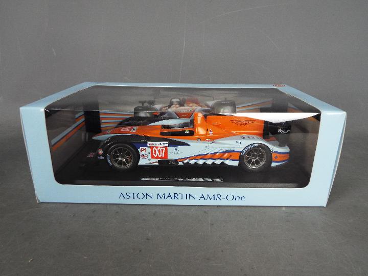 Spark - Aston Martin AMR-One in 1:18 scale in Gulf livery.