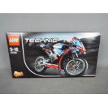 LEGO - A boxed Lego Technic set #442036 'Street Motorcycle'.