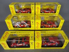 Bang - Six boxed diecast 'Ferrari' model cars from Bang .