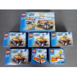 LEGO - A collection of seven boxed Lego City sets,