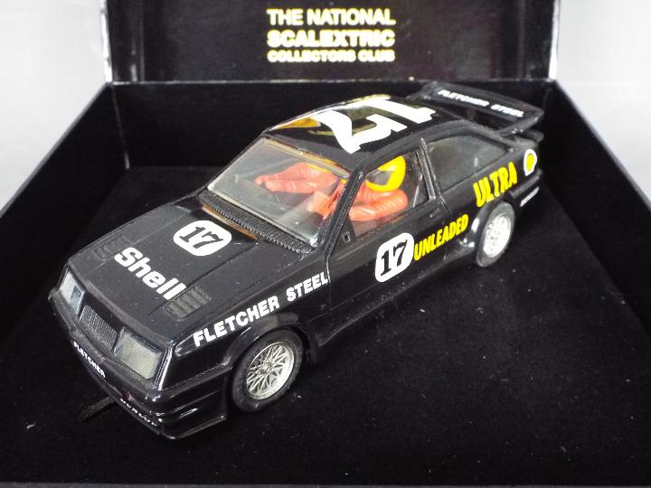 Scalextric - Ford Sierra RS500 in plain black finish # C469. - Image 2 of 3