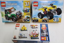 LEGO - Three boxed Lego sets.