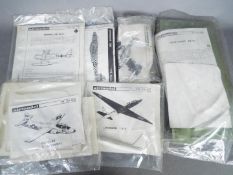 Airmodel - A collection of seven vintage vac-formed 1:72 scale model aircraft kits from Airmodel.