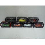 Scaleauto - 7 x Pagani and Radical slot cars,