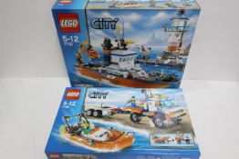 LEGO - Two boxed Lego City sets.