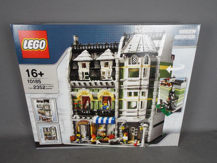 LEGO - A boxed Lego set #10185 'Green Grocer'. The set appears to be Factory Sealed in a Mint box.