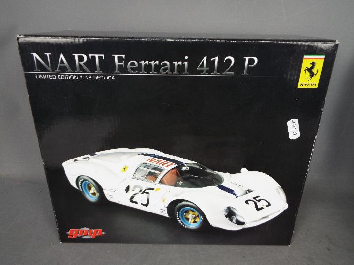 GMP Models - NART Ferrari 412 P 1:18 scale limited edition model. - Image 5 of 5