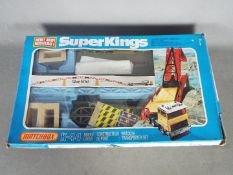 Matchbox - A boxed Matchbox Super Kings K-44 Bridge Layer Set,