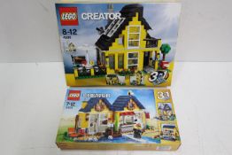 LEGO - Two boxed Lego Creator sets.