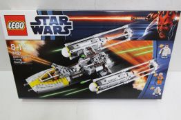 LEGO, Star Wars - A boxed Lego Star Wars set #9495 'Gold Leader's Y-Wing Starfighter'.
