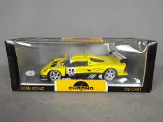 Chrono - Lotus Elise GT1 # H1070 in 1:18 scale, the car appears Mint,