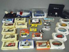 Matchbox - Lledo - Bburago - A collection of 18 boxed and 8 loose diecast vehicles in several