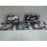 Sloter - 5 x Zytek racing slot cars including # 420201 in Gulf livery, # 9524 in Essex livery,