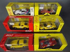 Art Model, Best, Bang - Six boxed diecast 'Ferrari' model cars.