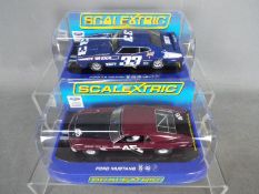 Scalextric - Ford Mustang # C3424 and Ford XB Falcon Bathurst 1974 # C3402.