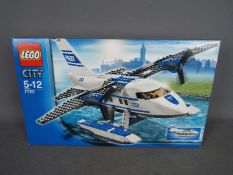 LEGO - 7723 CITY Police Pontoon Plane construction set factory sealed. Box in excellent condition.