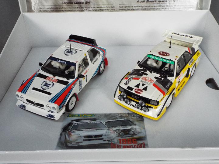 Scalextric - Rally Monte Carlo Set # C3480A and Stig Blomqvist Rally Legend set # C3372A. - Image 6 of 8