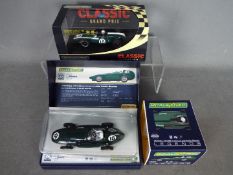 Scalextric - Vanwall VW1/56 and Cooper Climax T53 # C3404A, # C2729.