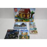 LEGO - A boxed Lego Creator set with 4 sets of Minifigures.