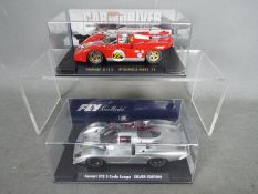 Fly - 2 x Ferrari 512 S slot car models # C3 N.A.R.