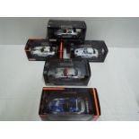 Scaleauto - 5 x Mercedes SLS AMG GT3 slot cars including # SC-6025 Top Drivers 2012 edition,