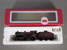 Dapol - A boxed Dapol D17 4-4-0 Class 2P steam locomotive and tender Op.No.563 in LMS maroon livery.