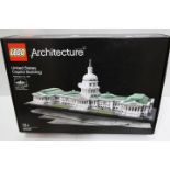 LEGO - A boxed Lego Architecture set #21030 'United States Capitol Building'.