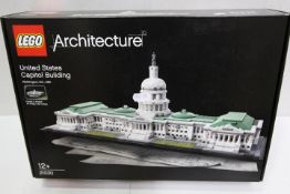 LEGO - A boxed Lego Architecture set #21030 'United States Capitol Building'.