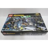 LEGO - A boxed Lego Batman set #7783 'The Batcave: The Penguin and Mr. Freeze's Invasion'.