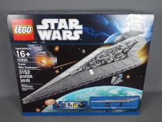 LEGO - 10221 Star Wars Super Star Destroyer construction set, factory sealed.