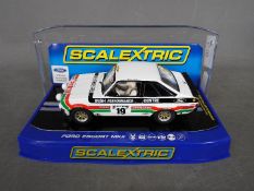Scalextric - Ford Escort MkII in Fisher Engineering livery # C3416.