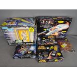 Star Trek, Playmates, Bandai - Three boxed Star Trek related toys.