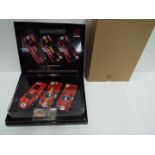 Scalextric - 1967 Le Mans Ferrari / Ford limited edition triple pack including Ford MkIV and 2 x