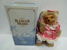 Raikes Bears - A boxed Raikes Bear 'Penelope'.