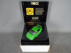 Scalextric - A boxed Volkswagen Beetle C2353W in green.