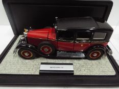 Franklin Mint - An unboxed 1:24 scale 1935 Mercedes Benz 770K Grosser by Franklin Mint.