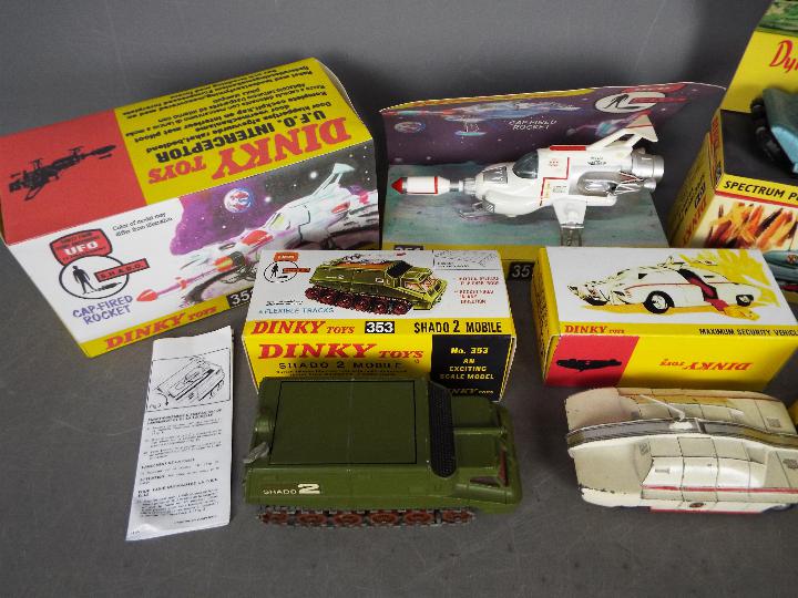 Dinky - 4 x Dinky UFO and Captain Scarlet vehicles including # 353 Shado 2, - Image 3 of 4