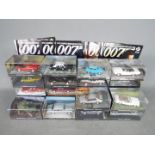 GE Fabbri - 16 boxed diecast model vehicles from 'The James Bond Car Collection' range by GE Fabbri,