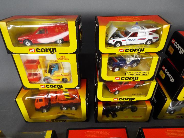 Corgi - A collection of 14 x boxed vehicles mostly in 1:36 scale including VW Polo # 302, - Image 2 of 3