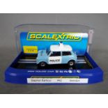 Scalextric - Morris Mini Heddlu limited edition,