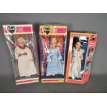 3 x boxed vintage Pedigree Sindy Sweet Dreams dolls with sleeping eyes.