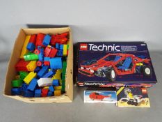 Lego - Mega Bloks - 3 x Lego kits and a quantity of loose Mega Bloks including Technics Kit # 8865,